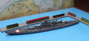 Schlachtschiff "H-Klasse" Entwurf (1 St.) D in ca. 1:1000